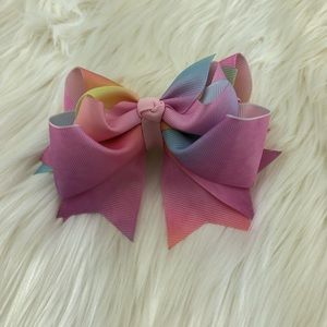 Accessories - Head bow ribbons pink, yellow, blue, handmade Accessories - Head bow ribbons pink, yellow, blue, handmade